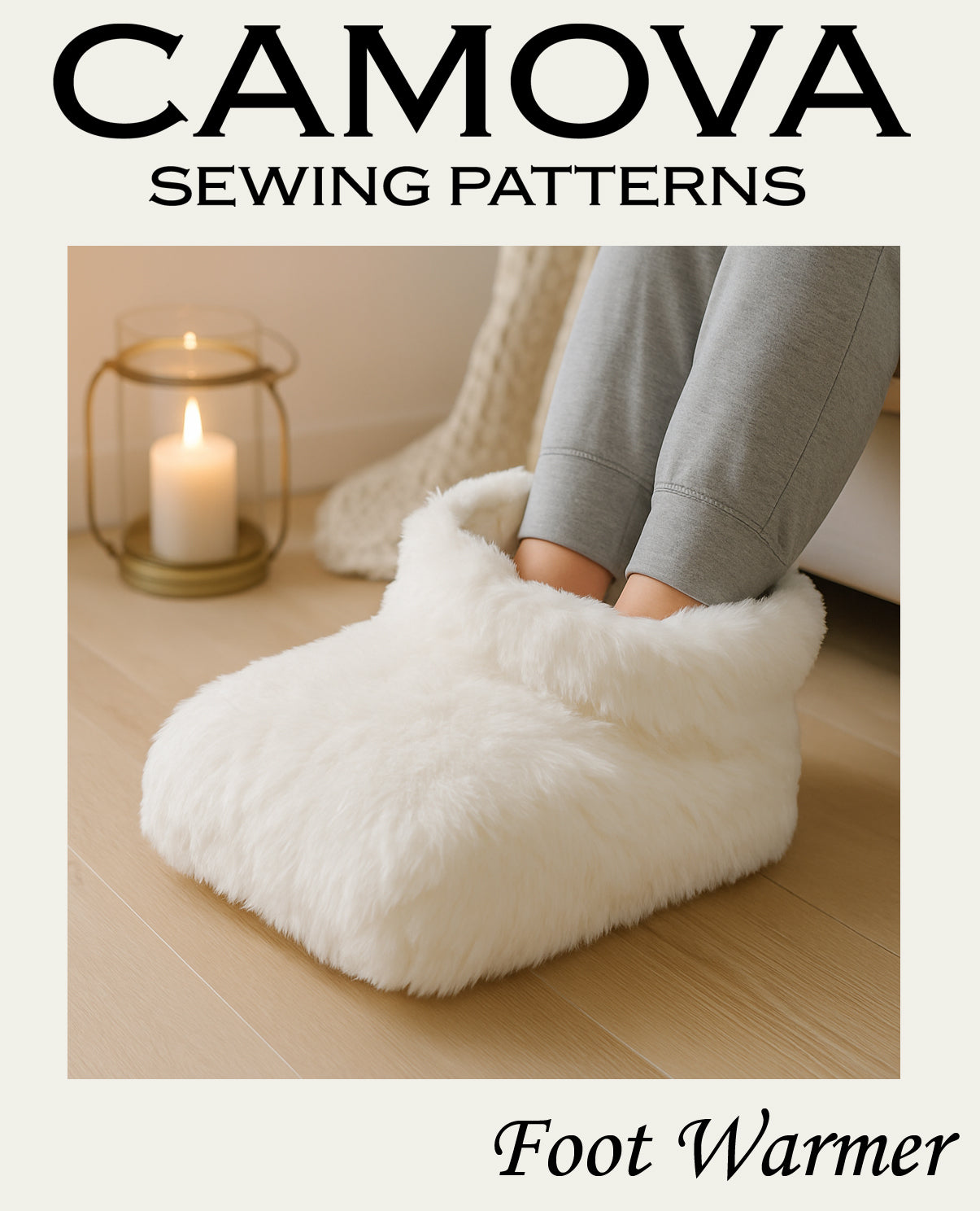 Kostenloses Schnittmuster Fußwärmer – Gratis PDF Download | CAMOVA Sewing Patterns